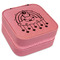 Rainbows and Unicorns Travel Jewelry Boxes - Pink Leather