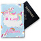 Rainbows and Unicorns Vinyl Passport Holder w/ Name or Text