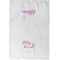 Rainbows and Unicorns Waffle Towel - Partial Print - Approval Image