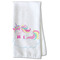 Rainbows and Unicorns Kitchen Towel - Waffle Weave - Partial Print (Personalized)