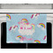 Rainbows and Unicorns Waffle Weave Towel - Full Color Print - Lifestyle2 Image