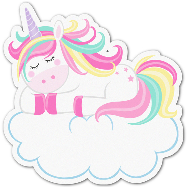 Custom Rainbows and Unicorns Graphic Decal - Medium
