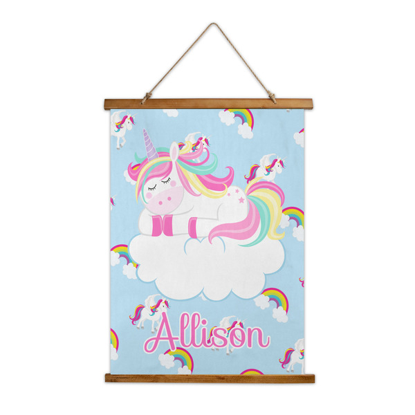 Custom Rainbows and Unicorns Wall Hanging Tapestry (Personalized)