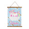 Rainbows and Unicorns Wall Hanging Tapestry (Personalized)