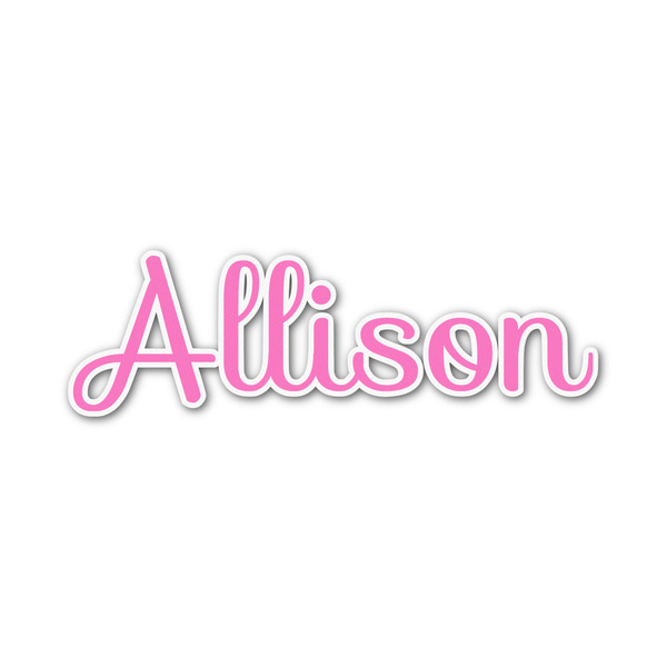 Custom Rainbows and Unicorns Name/Text Decal - Large (Personalized)