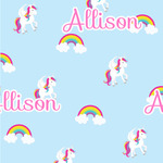 Rainbows and Unicorns Wallpaper & Surface Covering (Water Activated 24"x 24" Sample)