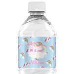 Rainbows and Unicorns Water Bottle Labels - Custom Sized (Personalized)