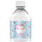 Rainbows and Unicorns Water Bottle Label - Single Front
