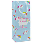 Rainbows and Unicorns Wine Gift Bags (Personalized)