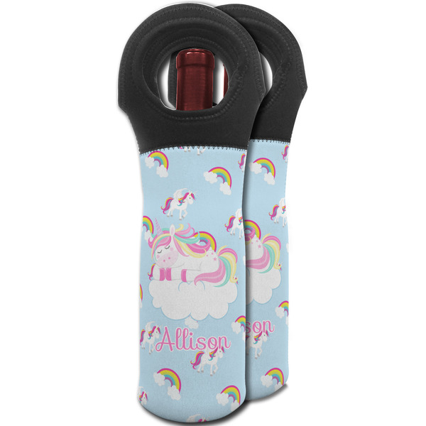 Rainbows and Unicorns Wine Tote Bag - MAIN