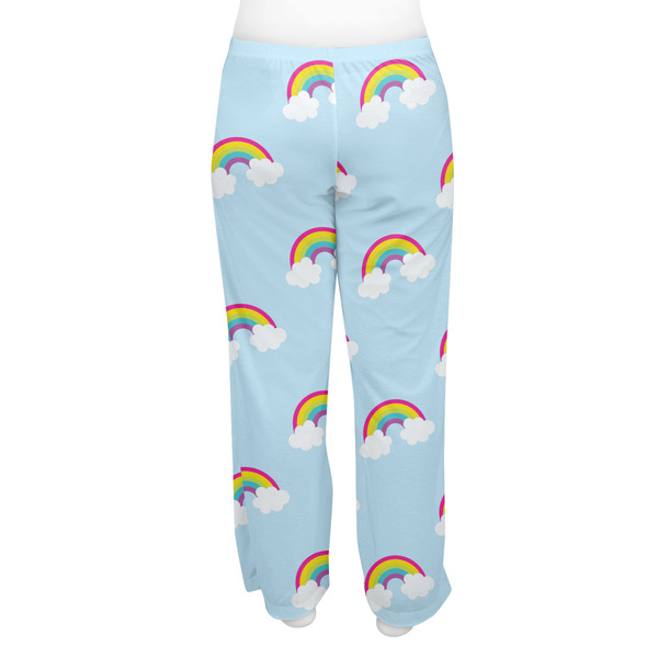 Rainbows and Unicorns Women's Pj on model - Back
