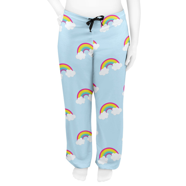 Rainbows and Unicorns Women's Pj on model - Front