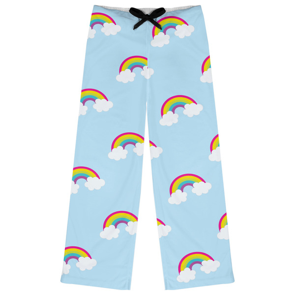 Custom Rainbows and Unicorns Womens Pajama Pants - S