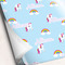Rainbows and Unicorns Wrapping Paper - 5 Sheets