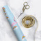 Rainbows and Unicorns Wrapping Paper Roll - Matte - In Context