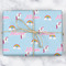 Rainbows and Unicorns Wrapping Paper Roll - Matte - Wrapped Box