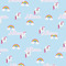 Rainbows and Unicorns Wrapping Paper Square