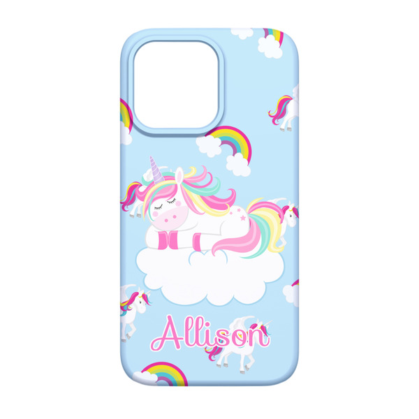 Rainbows and Unicorns iPhone 13 Pro Case - Back
