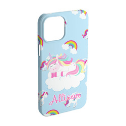 Rainbows and Unicorns iPhone Case - Plastic - iPhone 15 (Personalized)
