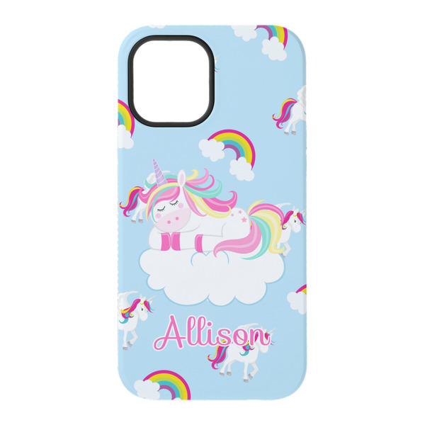 Rainbows and Unicorns iPhone 15 Tough Case - Back