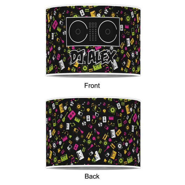 DJ Music Master 12" Drum Lampshade - APPROVAL (Poly Film)