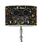DJ Music Master 12" Drum Lampshade - ON STAND (Poly Film)