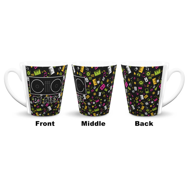 Music DJ Master 12 Oz Latte Mug - Approval