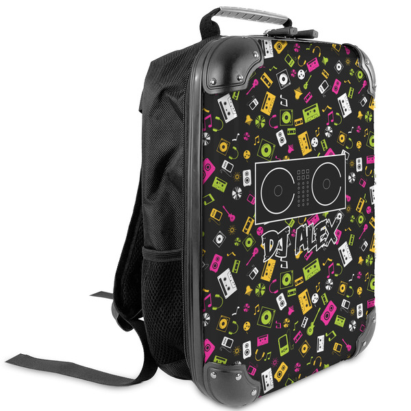 Custom DJ Music Master Kids Hard Shell Backpack (Personalized)