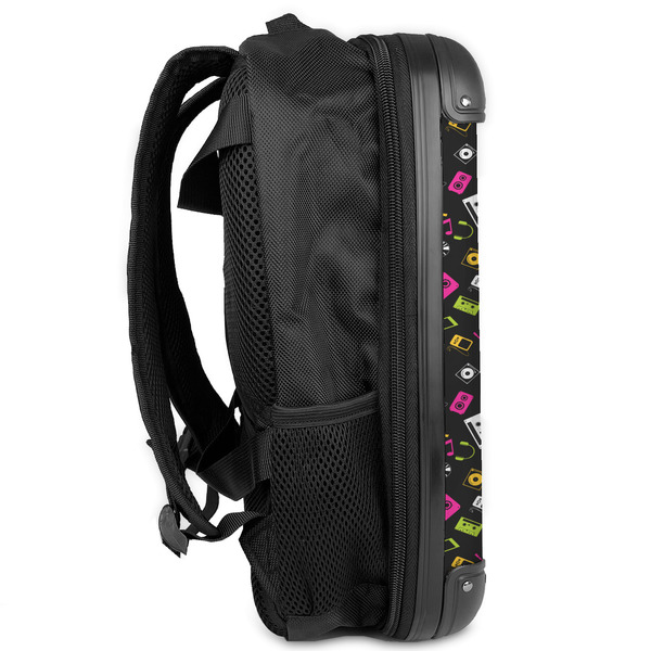 DJ Music Master 13" Hard Shell Backpacks - Side View