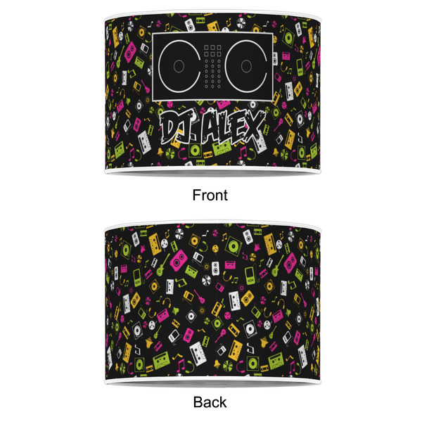DJ Music Master 16" Drum Lampshade - APPROVAL (Poly Film)