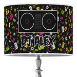 DJ Music Master Drum Lamp Shade (Personalized)