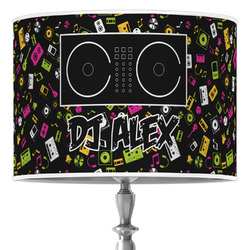 DJ Music Master 16" Drum Lamp Shade - Poly-film (Personalized)