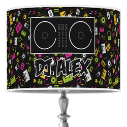 DJ Music Master Drum Lamp Shade (Personalized)
