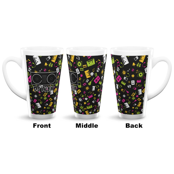 Music DJ Master 16 Oz Latte Mug - Approval