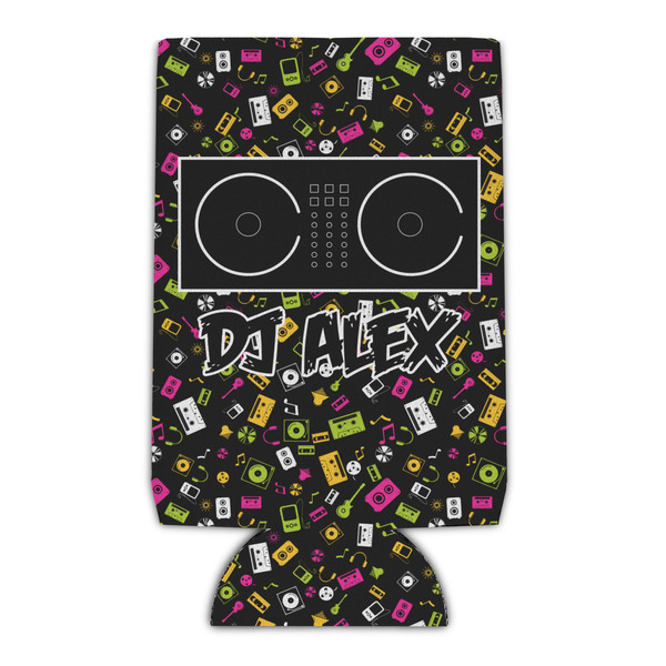 Custom DJ Music Master Can Cooler (16 oz) (Personalized)