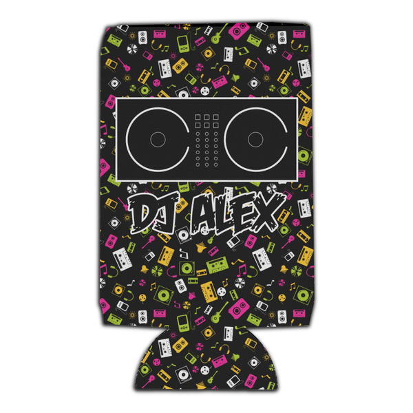 DJ Music Master 16oz Can Sleeve - Set of 4 - FRONT