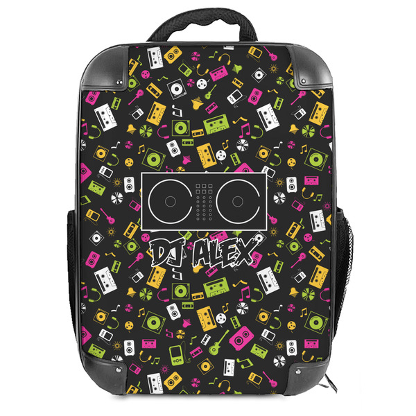 Custom DJ Music Master Hard Shell Backpack (Personalized)