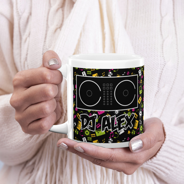 Music DJ Master 20oz Coffee Mug - LIFESTYLE