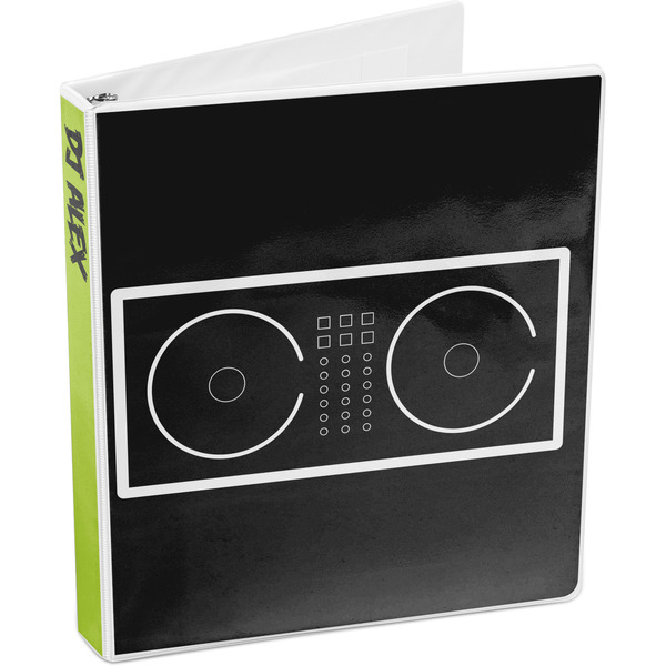 Music DJ Master 3-Ring Binder 3/4 - Main
