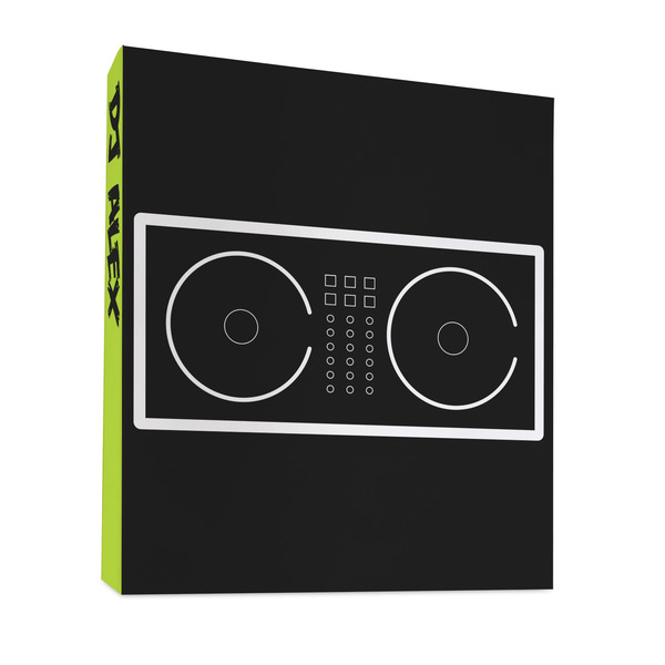 DJ Music Master 3 Ring Binders - Full Wrap - 1" - FRONT