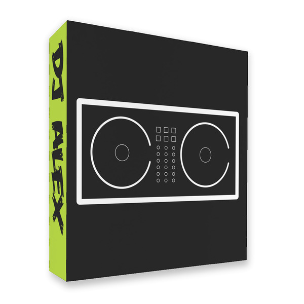 DJ Music Master 3 Ring Binders - Full Wrap - 2" - FRONT