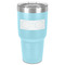 DJ Music Master 30 oz Stainless Steel Tumbler - Teal - Single-Sided