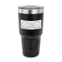 DJ Music Master 30 oz Stainless Steel Tumbler (Personalized)