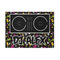 DJ Music Master 5' x 7' Patio Rug (Personalized)