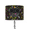 DJ Music Master 8" Drum Lamp Shade - Fabric (Personalized)