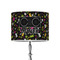 DJ Music Master 8" Drum Lampshade - ON STAND (Poly Film)