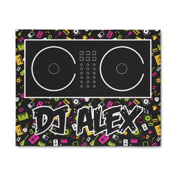 DJ Music Master 8' x 10' Indoor Area Rug (Personalized)