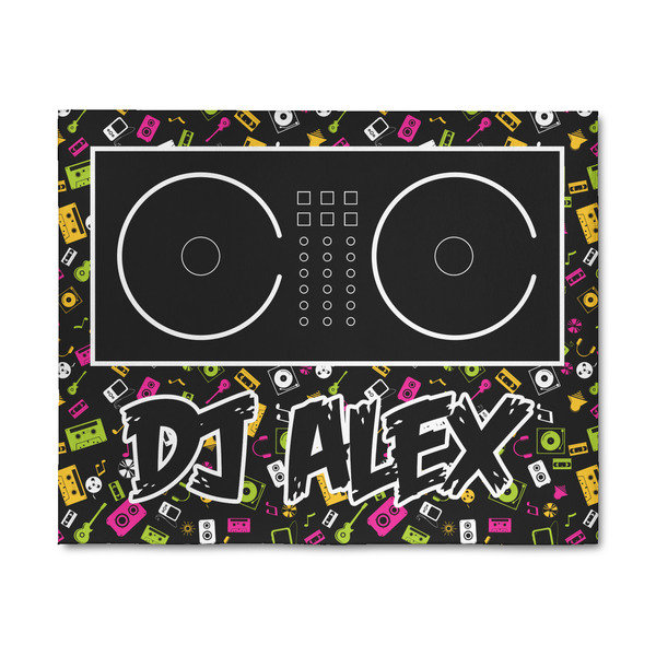 Custom DJ Music Master 8' x 10' Indoor Area Rug (Personalized)