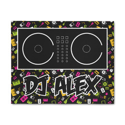 DJ Music Master 8' x 10' Patio Rug (Personalized)