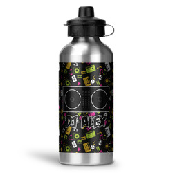 DJ Music Master Water Bottles - 20 oz - Aluminum (Personalized)